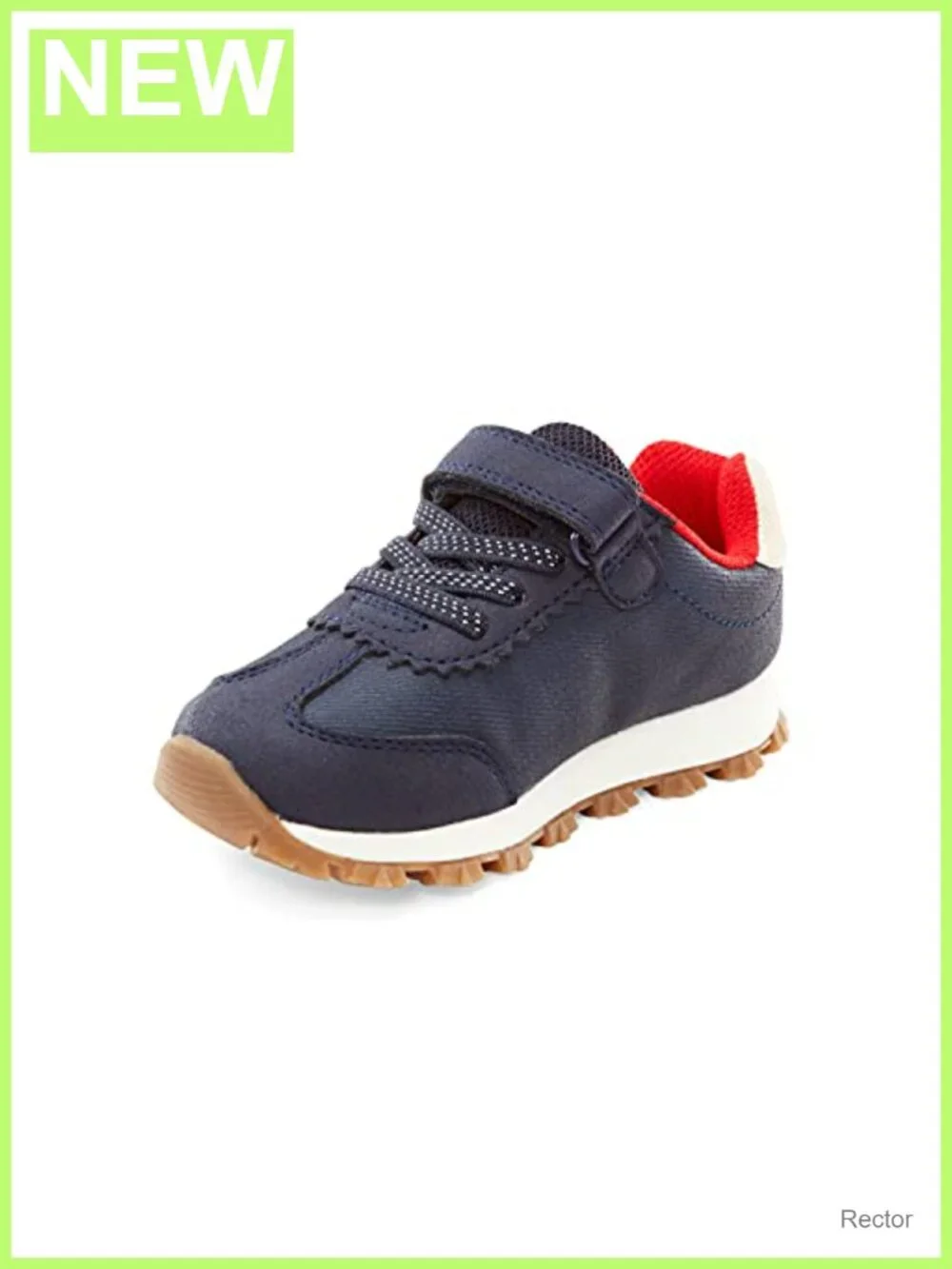 Kids Unisex Athletic Sneakers Retro Hook & Loop No-Tie Comfortable Playground